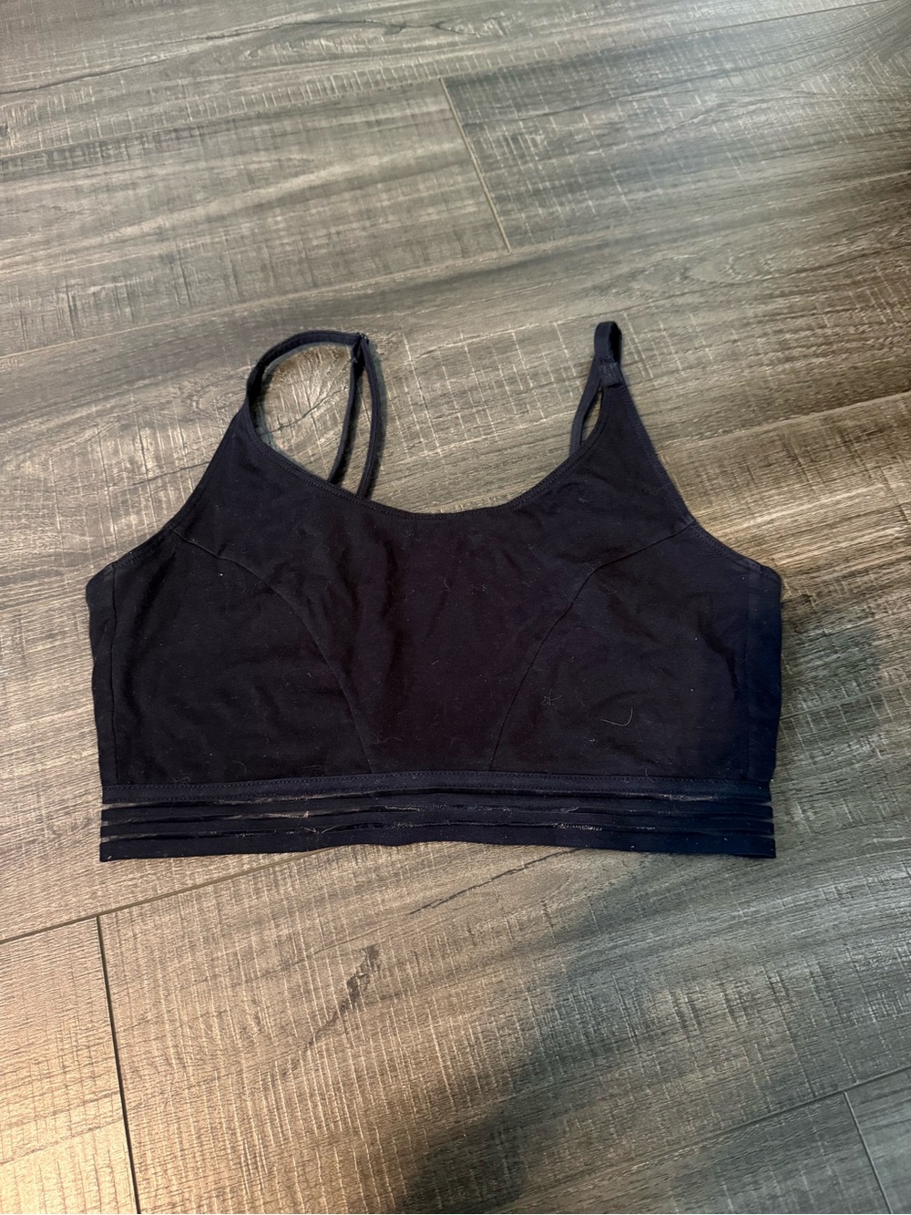 Black Seamless Crop Bralette - Women Intimates & Sleepwear